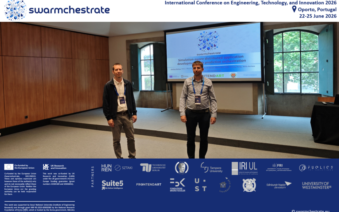 Swarmchestrate at IEEE ICE 2026 in Oporto